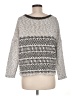 Ecote Chevron-herringbone Gray Pullover Sweater Size M - photo 2
