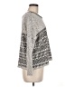 Ecote Chevron-herringbone Gray Pullover Sweater Size M - photo 4