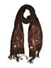 Echo 100% Rayon Brown Scarf One size - photo 1