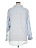 Sigrid Olsen 100% Linen Blue Long Sleeve Blouse Size XL - photo 2