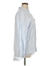 Sigrid Olsen 100% Linen Blue Long Sleeve Blouse Size XL - photo 4