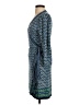 Max Studio Print Blue Casual Dress Size S - photo 5