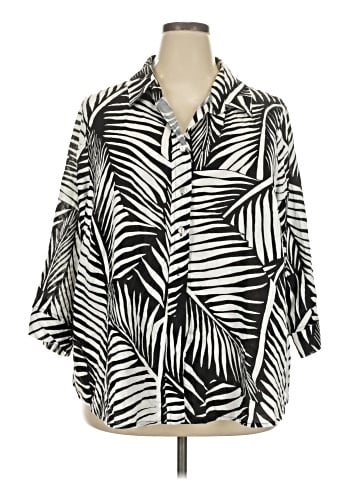 Panama Jack 3/4 Sleeve Button-Down Shirt (view 1)