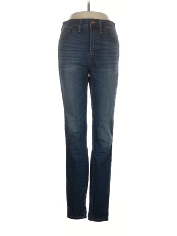 Madewell Tall 10" High-Rise Skinny Jeans in Danny Wash: TENCEL&trade; Denim Edition (view 1)