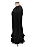 Parker Stripes Black Cocktail Dress Size 6 - photo 5