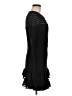 Parker Stripes Black Cocktail Dress Size 6 - photo 4