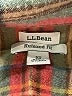 L.L.Bean 100% Cotton Plaid Brown Long Sleeve Button-Down Shirt Size XS - photo 7