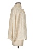 J. McLaughlin Ivory 3/4 Sleeve Blouse Size S - photo 4