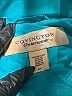 Covington 100% Polyester Teal Raincoat Size S - photo 6