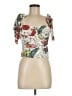Vrg Grl Ivory Short Sleeve Top Size 8 - photo 1