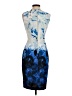 Calvin Klein Graphic Blue Cocktail Dress Size 2 - photo 2
