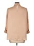 Zara Tan 3/4 Sleeve Blouse Size L - photo 2