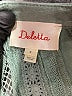 Deletta Green Sleeveless Blouse Size M - photo 7