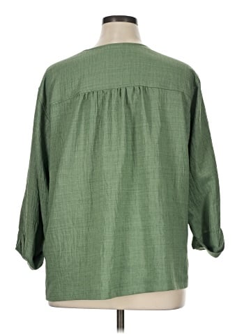 Max Studio 3/4 Sleeve Blouse (view 2)
