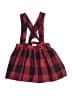 Pippa & Julie 100% Polyester Plaid Red Dress Size 4T - photo 1