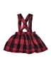 Pippa & Julie 100% Polyester Plaid Red Dress Size 4T - photo 2
