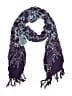 Assorted Brands 100% Rayon Purple Scarf One size - photo 1