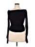 Helmut Lang 100% Polyester Black Long Sleeve Blouse Size XL - photo 1