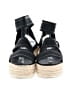 J/Slides Black Sandals Size 7 - photo 2