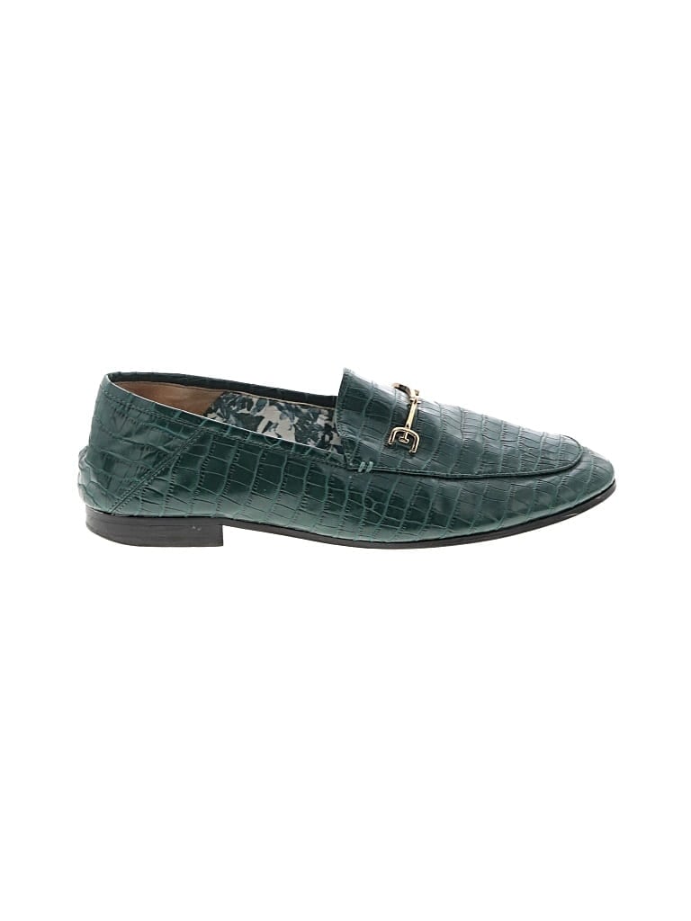 Pre-owned Sam Edelman Flats In Teal