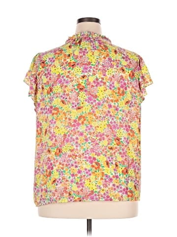 Cynthia Rowley TJX Short Sleeve Blouse (view 2)