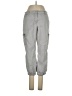 Eileen Fisher Solid Gray Cargo Pants Size S (petite) - photo 1