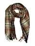 Unbranded Plaid Brown Scarf One size - photo 1