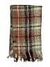 Unbranded Plaid Brown Scarf One size - photo 2