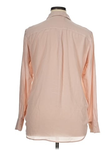 Everlane Long Sleeve Silk Top (view 2)