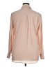 Everlane 100% Silk Solid Pink Long Sleeve Silk Top Size 14 - photo 2