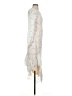 Just Me 100% Polyester Ivory Cocktail Dress Size S - photo 4