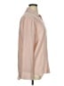 Everlane 100% Silk Solid Pink Long Sleeve Silk Top Size 14 - photo 4