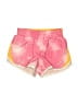 Nike 100% Polyester Stars Pink Athletic Shorts Size 5 - photo 1