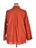 Sunny Leigh Orange 3/4 Sleeve Button-Down Shirt Size 2X - photo 2