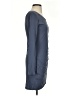 Bobi Solid Gray Casual Dress Size S - photo 4