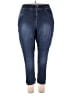 Lane Bryant Solid Blue Jeggings Size 18 (3) - photo 1
