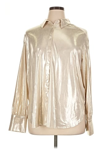 By Anthropologie Long Sleeve Blouse (view 1)