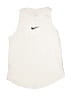 Nike 100% Cotton Ivory Active Tank Size M (kids) - photo 1