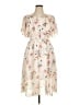 Assorted Brands Print Ivory Casual Dress Size XL - photo 1
