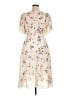 Assorted Brands Print Ivory Casual Dress Size XL - photo 2