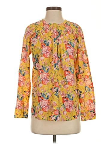 Liberty Art Fabrics for J.Crew Long Sleeve Blouse (view 1)