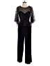 Connected Apparel Black Jumpsuit Size 10 - photo 1
