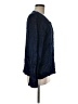 LA Made Blue Long Sleeve Blouse Size M - photo 4
