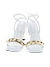 Good American Solid White Sandals Size 7 - photo 2