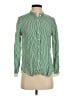 J.Crew Stripes Green Long Sleeve Button-Down Shirt Size XS - photo 1