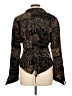 Anne Fontaine Animal Print Brown Jacket Size 12 (44) - photo 2