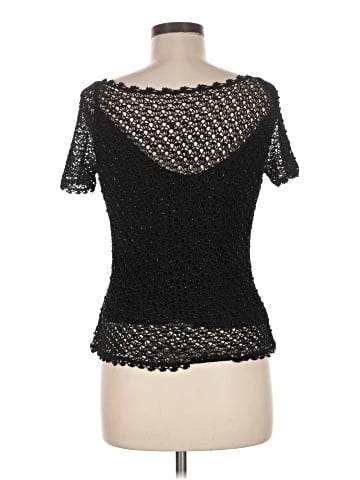 Carmen Marc Valvo Short Sleeve Top (view 2)