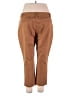 Lands' End Solid Brown Khakis Size 18 (petite) - photo 2