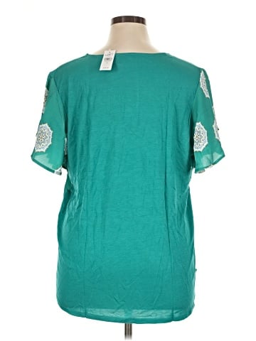 Ann Taylor LOFT Outlet Short Sleeve Blouse (view 2)