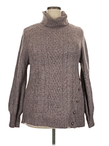 Liz Claiborne Turtleneck Sweater (view 1)